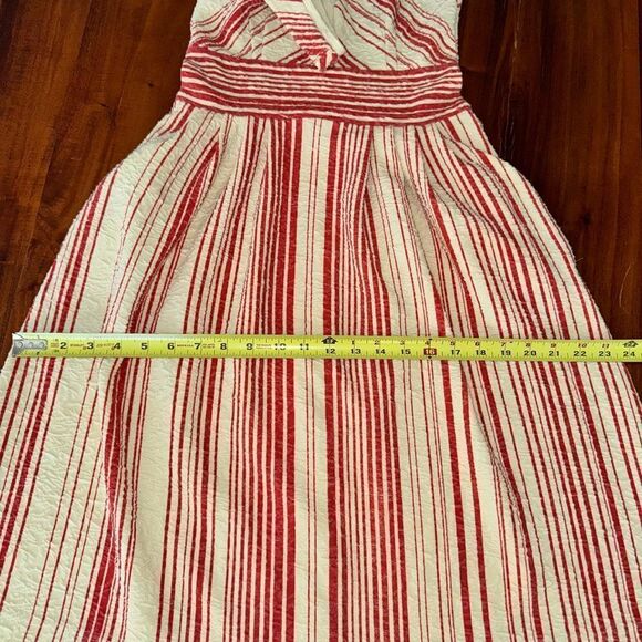 Anthropologie Sweet Sinammon Anthro Poppy Striped Dress Vintage Riviera Sz S - Picture 11 of 16
